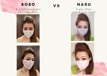 Load image into Gallery viewer, Hasu Mask | Breathable | Reusable | Fashionable | Light | Chic Mystic Look