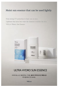 VELLA Ultra Hydro Sun Essence SPF50+ PA++++ (30ml)
