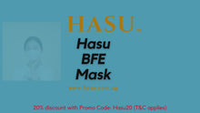 Load and play video in Gallery viewer, Hasu Mask | Breathable | Reusable | Fashionable | Light | Chic Mystic Look
